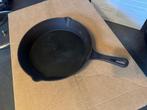 Grill Guru Gietijzeren Koekenpan, Huis en Inrichting, Keuken | Potten en Pannen, Gietijzer, Ophalen of Verzenden, Zo goed als nieuw