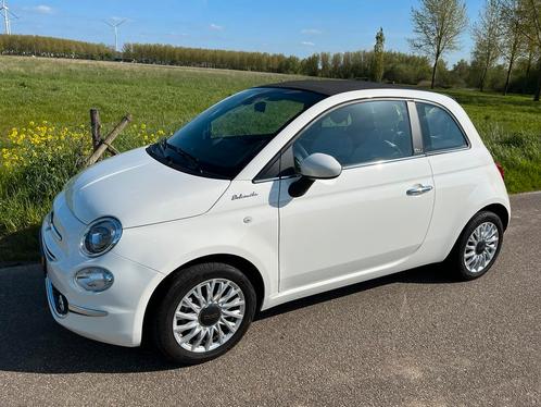 Fiat 500 Cabrio 1.0 70pk eco Hybrid 2022 Dolcevita, Auto's, Fiat, Particulier, Airbags, Airconditioning, Bluetooth, Boordcomputer
