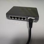 3COM 5-poorts switch, Computers en Software, Gebruikt