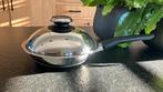 AMC premium hotpan, Ophalen of Verzenden, Zo goed als nieuw, Rvs, Keramische plaat
