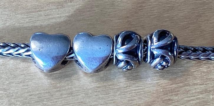 Trollbeads Kleine Zilvertjes, Sieraden, Tassen en Uiterlijk, Bedels, Nieuw, Trollbeads, Zilver, Ophalen of Verzenden
