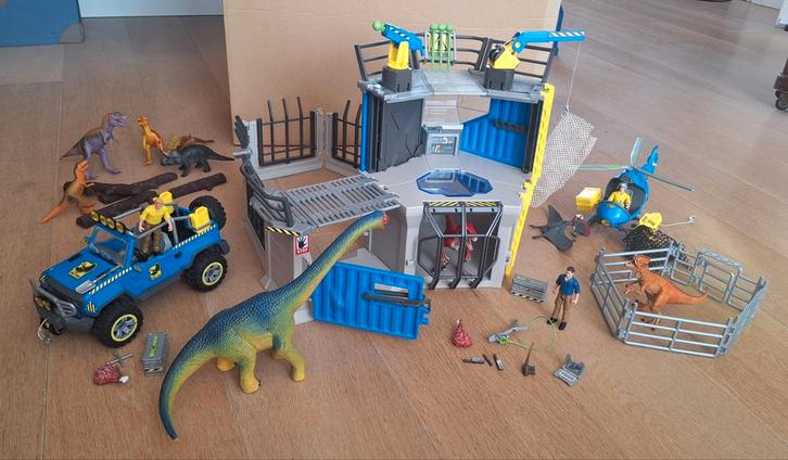 Schleich Dinosaurus Sets 41462, 41464 en 41468, Kinderen en Baby's, Speelgoed | Actiefiguren, Gebruikt, Ophalen of Verzenden