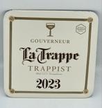 Emaille reclamebord La Trappe Trappist Gouverneur 2023, Ophalen of Verzenden, Zo goed als nieuw, Reclamebord, Plaat of Schild