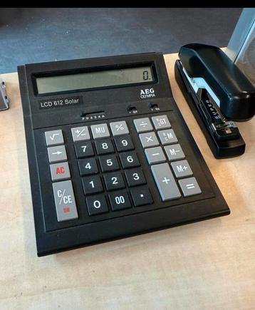 Bureau rekenmachine AEG Olympia LCD Solar 612  beschikbaar voor biedingen