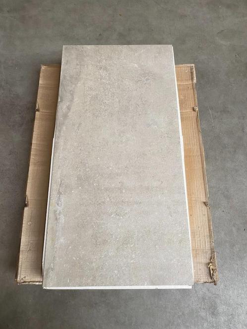 Steenlook tegels restpartij 60 x 120 cm grijs laatste kans, Doe-het-zelf en Verbouw, Tegels, Nieuw, Vloertegels, Keramiek, 60 cm of meer