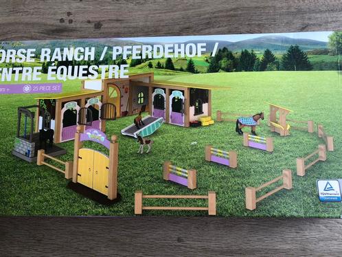 NIEUW Playtive houten paardenranche paardenstal boerderij, Kinderen en Baby's, Speelgoed | Houten speelgoed, Nieuw, Overige typen