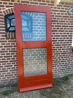 Nieuwe hardhouten voordeur 87,5x199,5cm., Doe-het-zelf en Verbouw, Deuren en Horren, Ophalen, 80 tot 100 cm, Nieuw, Buitendeur