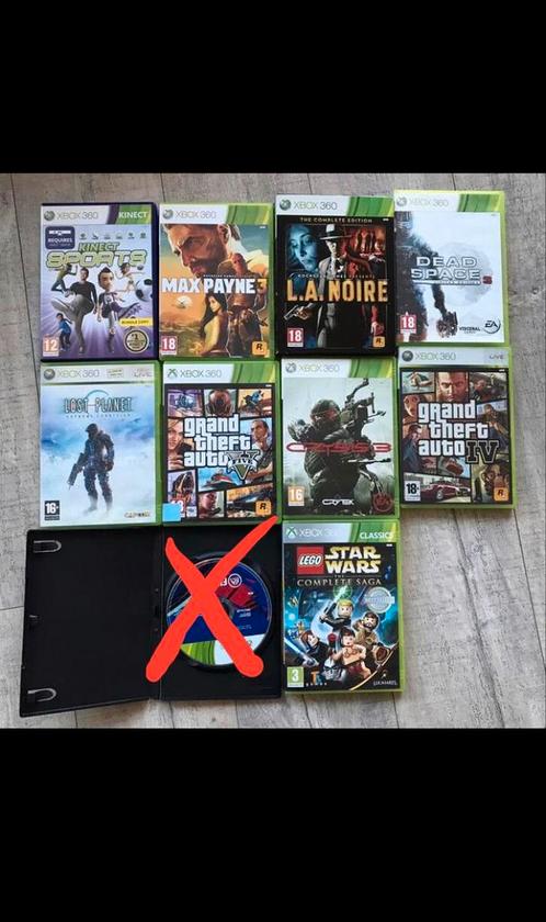 Xbox 360 spellen (zie omschrijving), Spelcomputers en Games, Games | Xbox 360, Zo goed als nieuw, Overige genres, 2 spelers, Vanaf 3 jaar