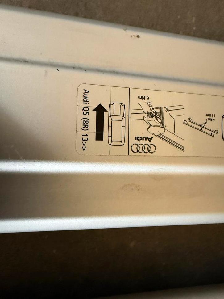 Dakdragers Audi Q5 (8R) - Perfecte Pasvorm!, Auto diversen, Dakdragers, Gebruikt, Ophalen of Verzenden