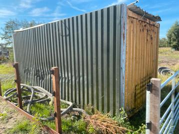 Gebruikte Container - Stal met Aparte ruimte - Doe een Bod! beschikbaar voor biedingen
