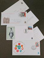 Drie FDC's Dag van de Postzegel 1973 - 1984 - 1985, Ophalen of Verzenden, Nederland