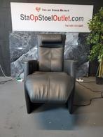 Prominent Toscana Leder Met tiptoetsen, Huis en Inrichting, Fauteuils, Minder dan 75 cm, Leer, Ophalen of Verzenden, Zo goed als nieuw