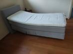 Electrische eenpersoons boxspring, Ophalen, 90 cm, Eenpersoons, 210 cm