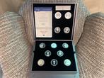 Zilveren munten koninklijke onderscheidingen 12 stuks, Setje, Koningin Beatrix, Zilver, Euro's