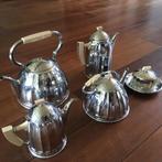 Demeyere thee en koffieset 5 delig - mooi en compleet!, Antiek en Kunst, Ophalen of Verzenden