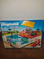 Playmobil City Life Zwembad 5575, Ophalen of Verzenden, Zo goed als nieuw, Complete set