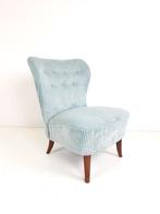 Artifort clubfauteuil blauw | lichtblauwe ribstof cocktail, Ophalen of Verzenden, Huis en Inrichting