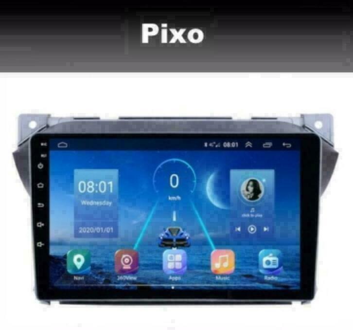 Nissan Pixo radio navigatie android 9.0 wifi dab+ carkit usb, Auto diversen, Autoradio's, Ophalen of Verzenden