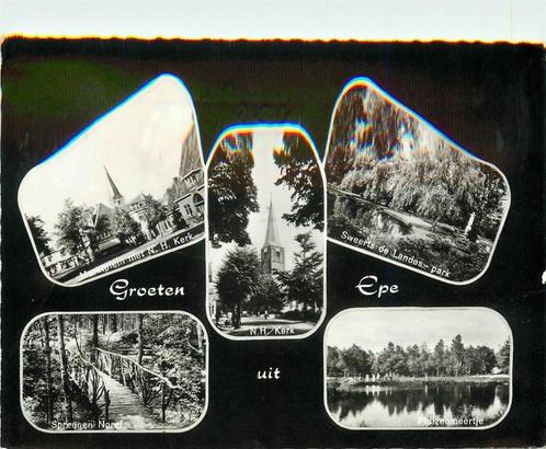 (387-118-003) Epe Groeten uit, Verzamelen, Ansichtkaarten | Nederland, Gelderland, Verzenden