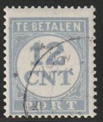 Nederland 1938 P76b Port 12c, Gest, Postzegels en Munten, Postzegels | Nederland, Ophalen of Verzenden, T/m 1940, Gestempeld