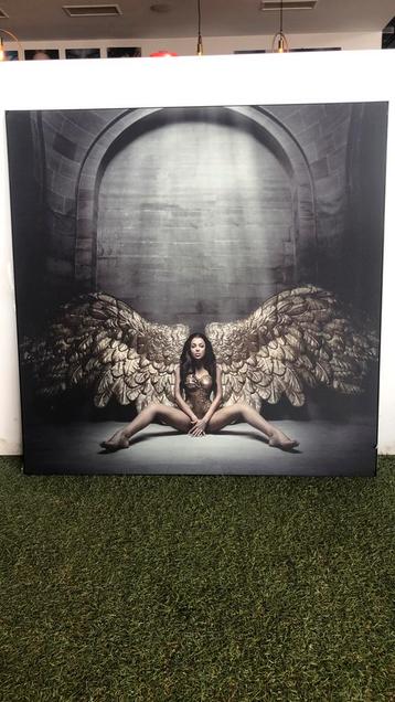 Fotoart / Foto op canvas incl ophangframe 80x80Showroommodel