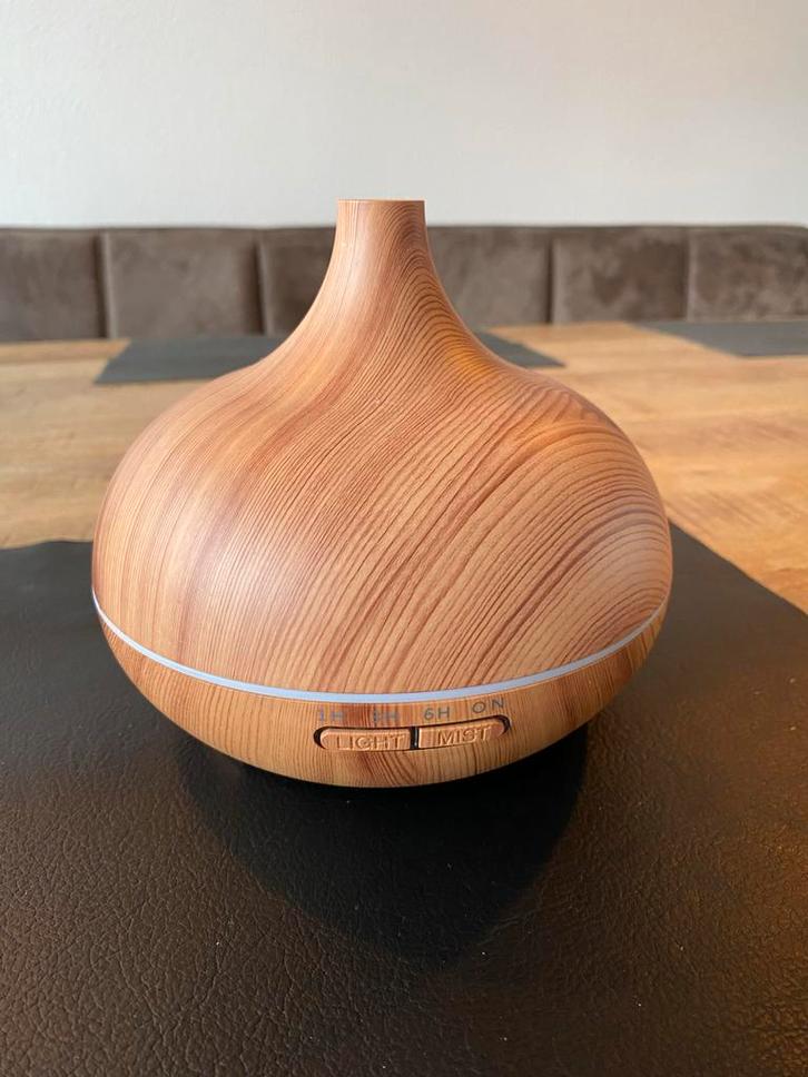 Luchtbevochtiger / Aroma Diffuser - Houtlook, Witgoed en Apparatuur, Luchtbehandelingsapparatuur, Gebruikt, Overige, Ophalen of Verzenden