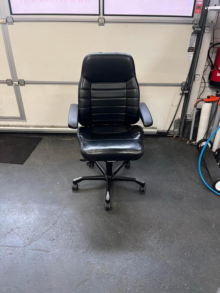 KAB Controller 24 Uurs Bureaustoel - Topstoel!, Huis en Inrichting, Bureaustoelen, Gebruikt, Bureaustoel, Zwart, Ergonomisch, Ophalen of Verzenden