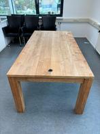 vergadertafel, Huis en Inrichting, Tafels | Eettafels, Ophalen, Gebruikt, Vijf personen of meer, Rechthoekig