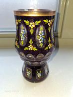 BOHEMIAN vaas /beker, Antiek en Kunst, Ophalen of Verzenden