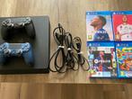 Playstation 4 met 2 controllers en 6 spellen, Spelcomputers en Games, Met 2 controllers, Ophalen of Verzenden, Zo goed als nieuw