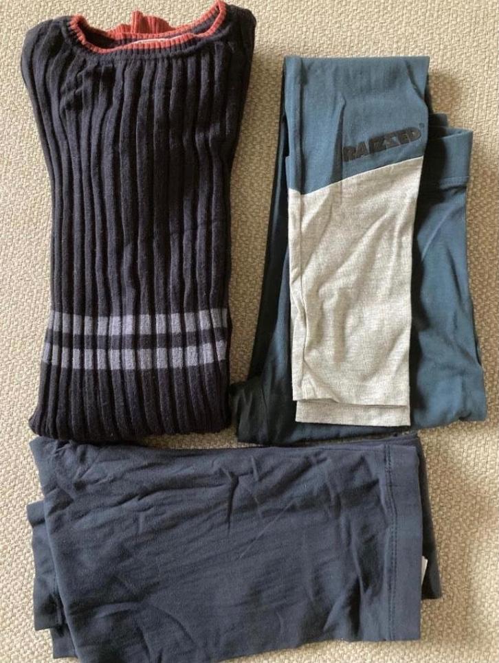Nono/Raizzed/NameIt setje jurk + legging meisjes 134 / 140, Kinderen en Baby's, Kinderkleding | Maat 134, Gebruikt, Meisje, Setje