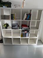 Witte KALLAX 4X4, Huis en Inrichting, Kasten | Boekenkasten, Ophalen, Met plank(en), 100 tot 150 cm, 100 tot 150 cm