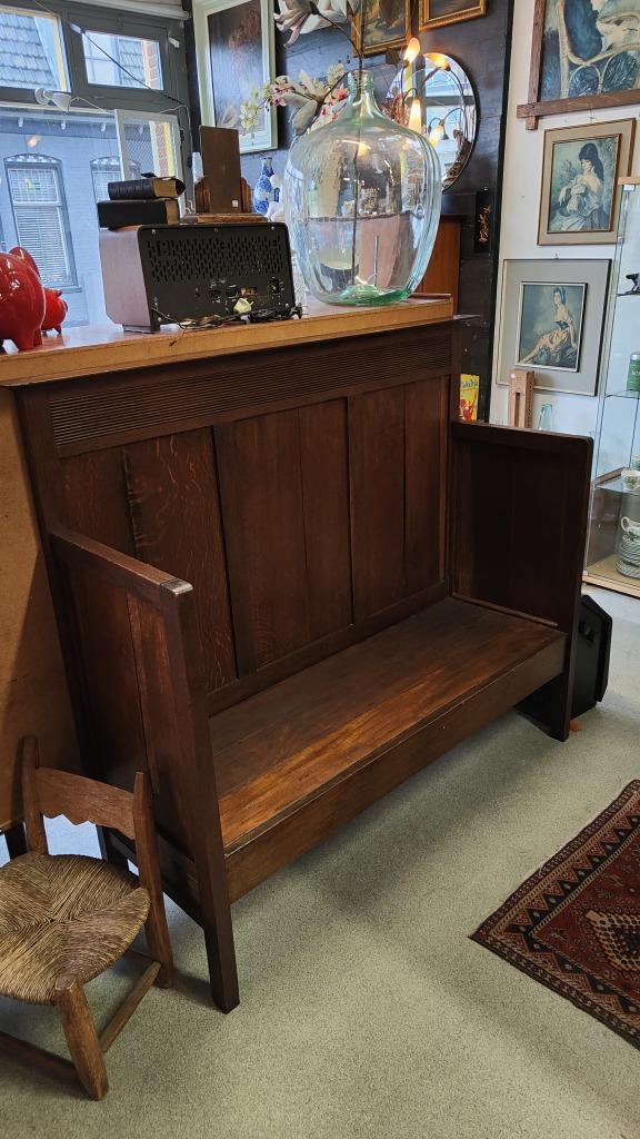 Antieke Spaanse kerkbank, Antiek en Kunst, Antiek | Meubels | Stoelen en Banken, Ophalen