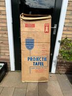 Vintage Negema projectie tafel ., Audio, Tv en Foto, Diaprojectors, Ophalen, Zo goed als nieuw
