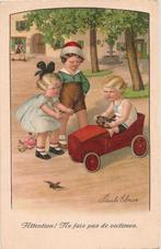 kinderkaart-  pauli ebner, Verzenden, 1920 tot 1940, Gelopen, Kinderen