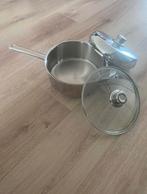 Simtronic kippenpan 3 delig 24 cm NIEUW, Ophalen, Nieuw, Rvs, Pannenset