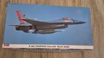 Hasegawa F-16C 'blue nose' (09397), Hobby en Vrije tijd, Ophalen of Verzenden, Zo goed als nieuw, Groter dan 1:72, Hasegawa