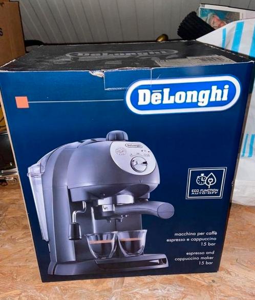 De longhi koffiezetapparaat, Witgoed en Apparatuur, Koffiezetapparaten, Nieuw, Gemalen koffie, Espresso apparaat, Stoompijpje