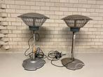 2x Elektrische Terrasverwarmers, Gebruikt, Vloer, Waterbestendig, Ophalen