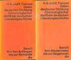 H.A. und E. Frenzel: Daten deutscher Dichtung, Ophalen of Verzenden, Gelezen, H.A. und E. Frenzel, Non-fictie
