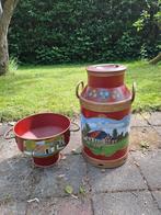 Decoratieve melkbus, met zeef, Antiek en Kunst, Curiosa en Brocante, Ophalen