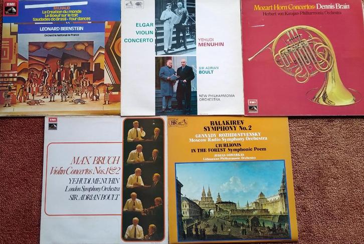 EMI ASD LP's, Cd's en Dvd's, Vinyl | Klassiek, Gebruikt, Romantiek, Orkest of Ballet, Ophalen