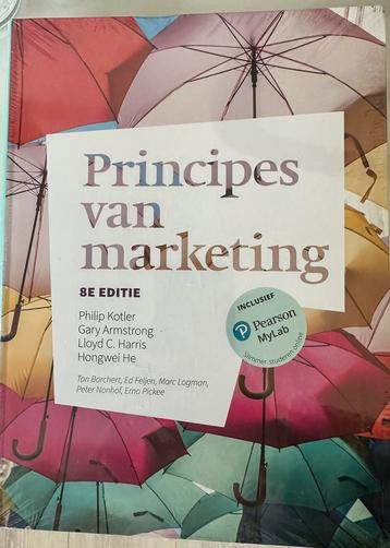 Philip Kotler - Principes van marketing beschikbaar voor biedingen