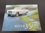 Rover 3.5 Litre Brochure 1971, Ophalen of Verzenden, Zo goed als nieuw, Overige merken