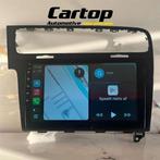 Volkswagen Golf 7 Android Navigatie 9 Inch CarPlay 2012-2020, Auto diversen, Autoradio's, Marconistraat 68P, Zo goed als nieuw
