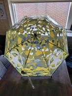 Legerkleurige paraplu, Sieraden, Tassen en Uiterlijk, Paraplu's, Ophalen of Verzenden, Transparant, Zo goed als nieuw