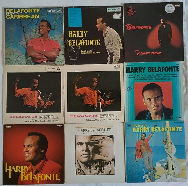 10 LP's Harry Belafonte, Cd's en Dvd's, Vinyl | Pop, Gebruikt, 1960 tot 1980, 12 inch, Ophalen of Verzenden