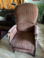 Te koop: vintage relaxstoel, Ophalen, Gebruikt, Minder dan 75 cm, Stof