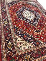 Grote Perzisch tapijt handgeknoopt Oosters vloerkleed Bidjar, 200 cm of meer, 200 cm of meer, Rood, Gebruikt