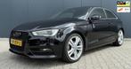 Audi A3 1.4 TFSI Ambition Pro 2X S-Line Airco Cruise Navi, Auto's, Audi, Voorwielaandrijving, Euro 5, Gebruikt, Zwart